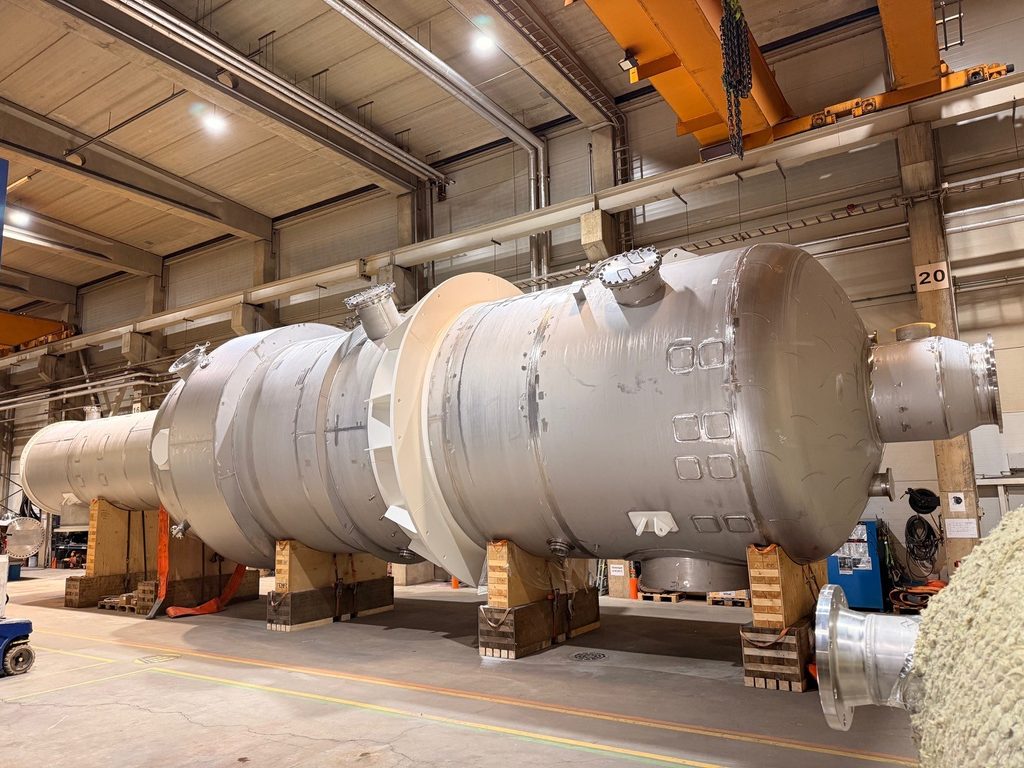 Estanc delivered vapor reboiler for Metsä Fibre´s Kemi bioproduct.